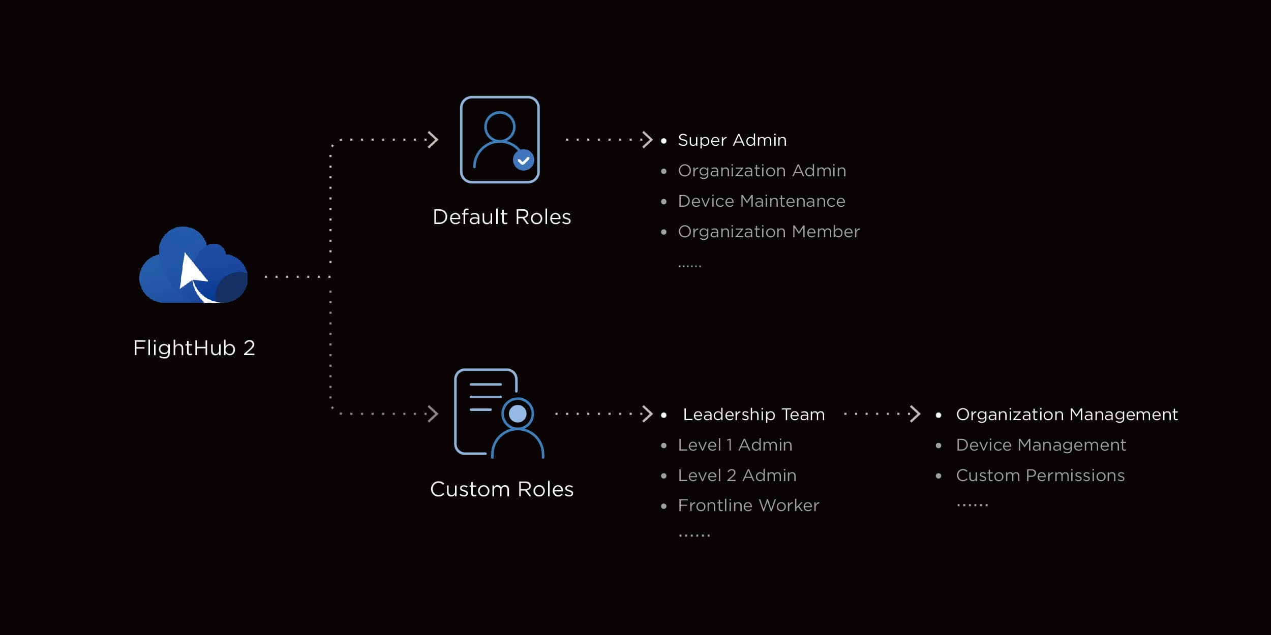 FlightHub 2 Custom Permission Management